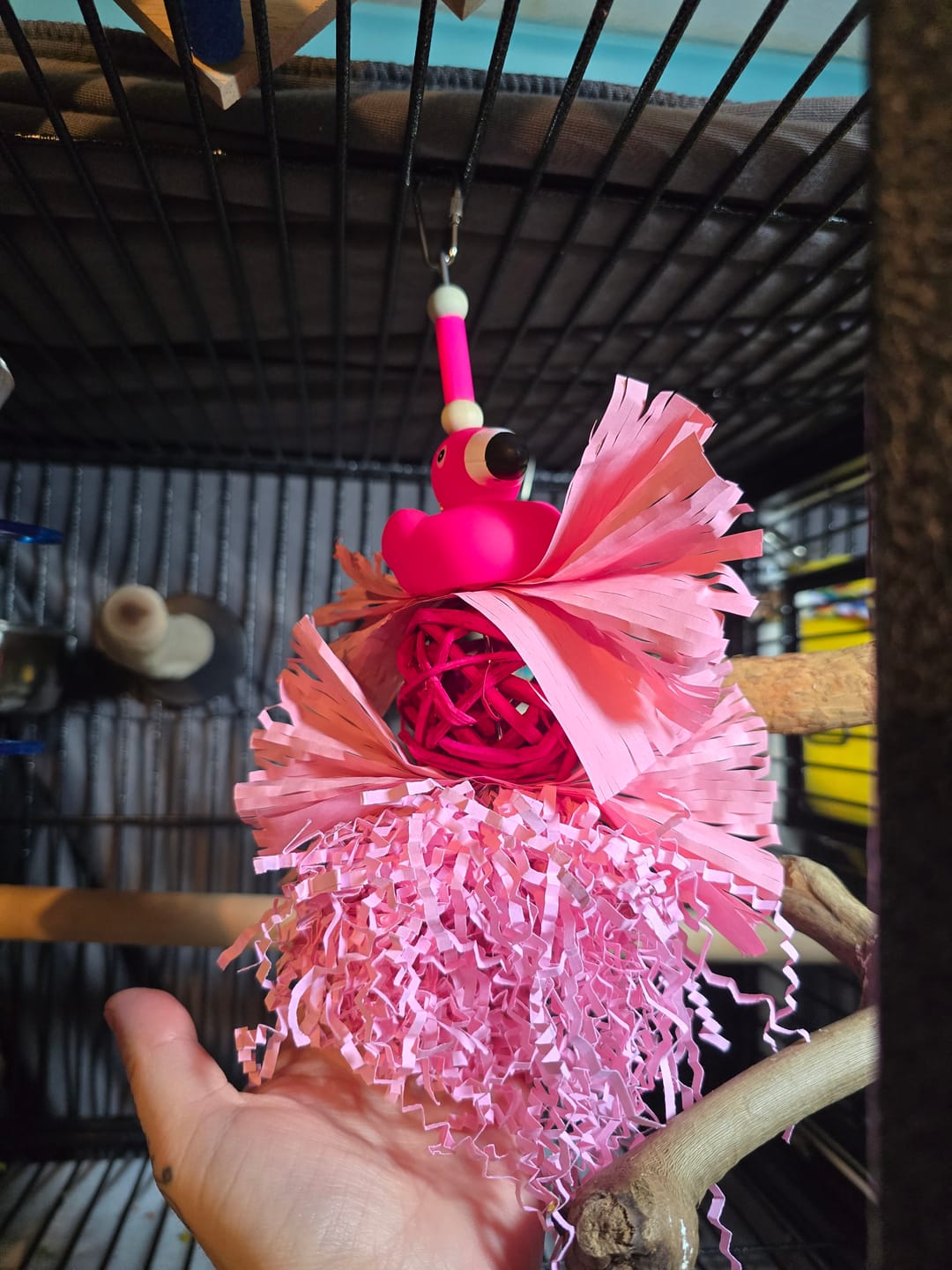 Customer photo review of 1005 Pink Flamingo