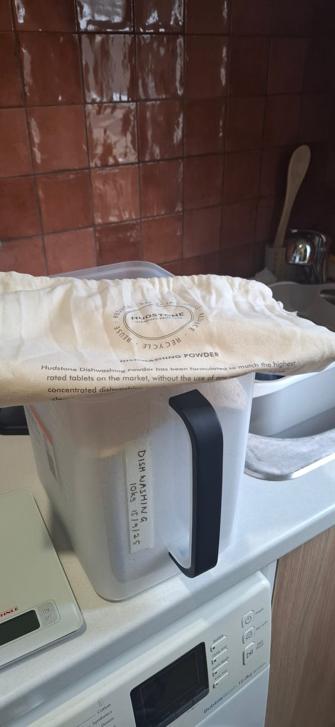 Customer photo review of Dishwashing Powder