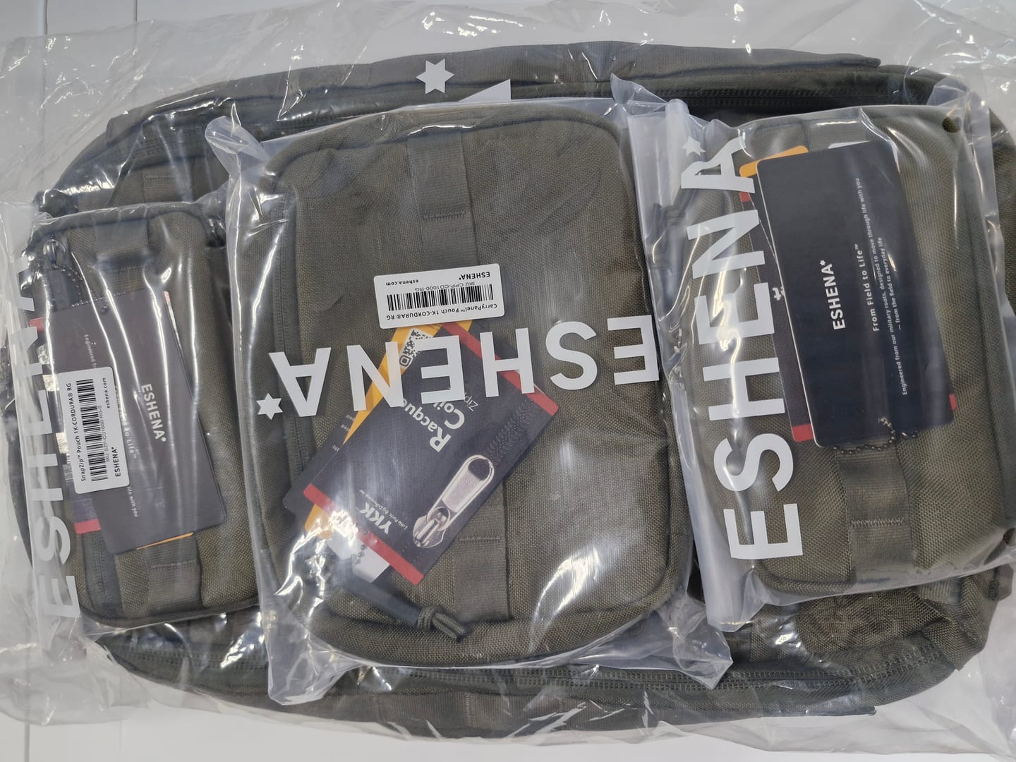 Customer photo review of NoahFlex™ Pack 35L 1000D Cordura® Travel Bundle RG