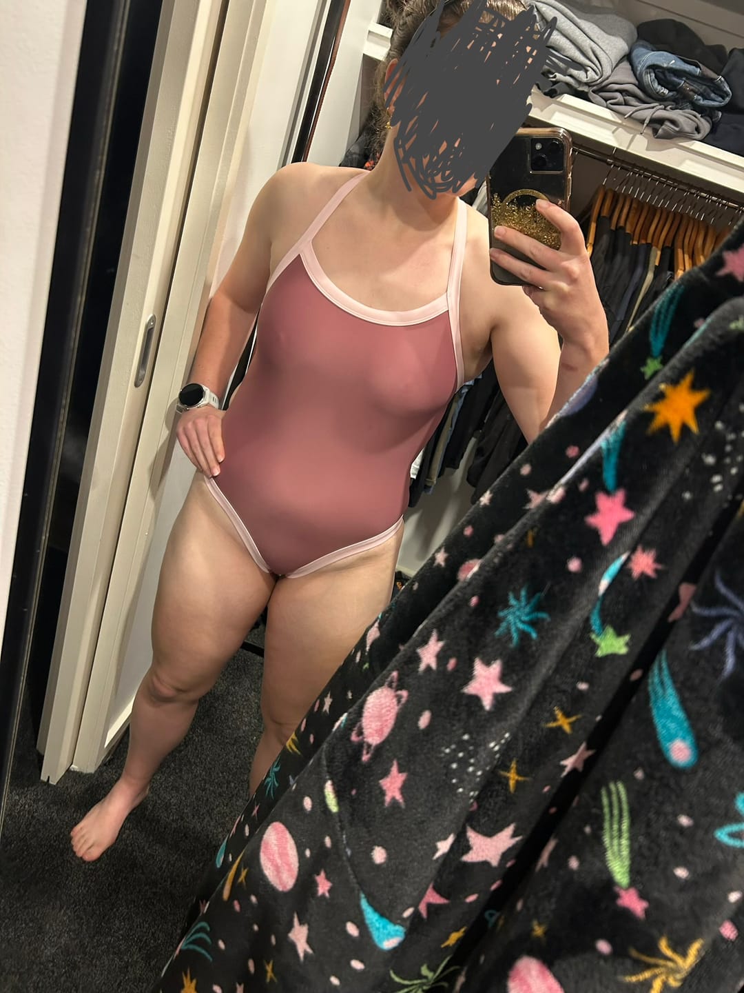 Customer photo review of Raya Onepiece - Pink Muse/Lotus