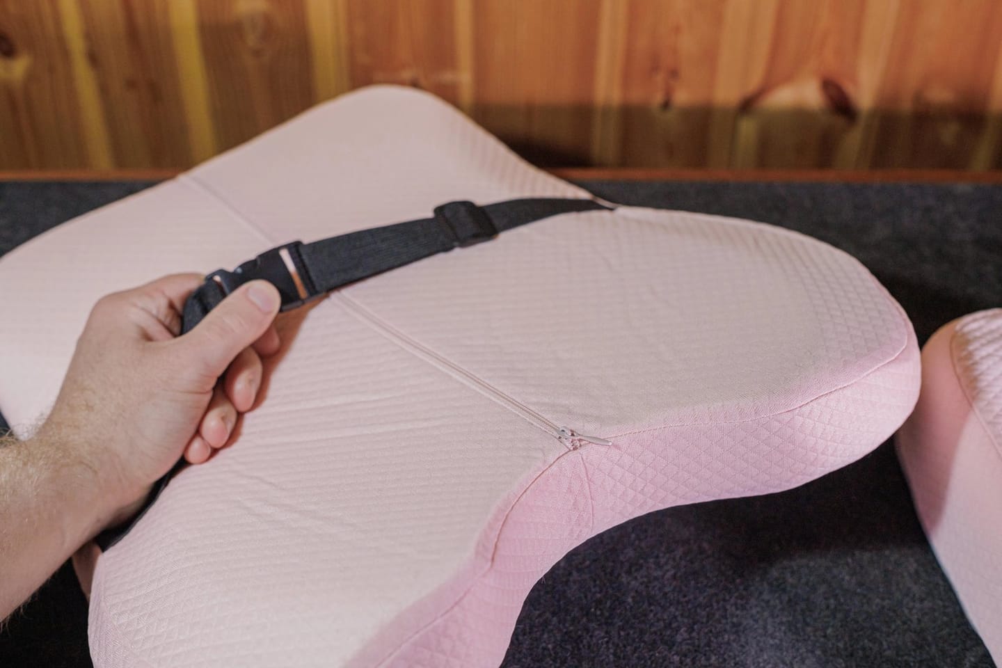 Customer photo review of BOLTHUT™ Memory Foam Seat Cushion — Tailbone & Posture Relief