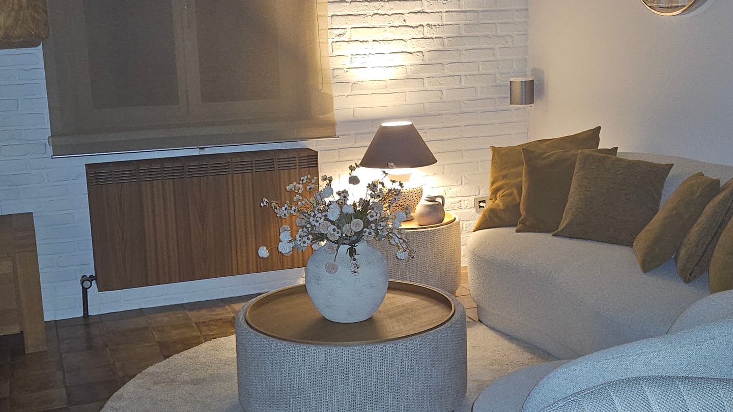Customer photo review of Wax Arrangement - Beige mix