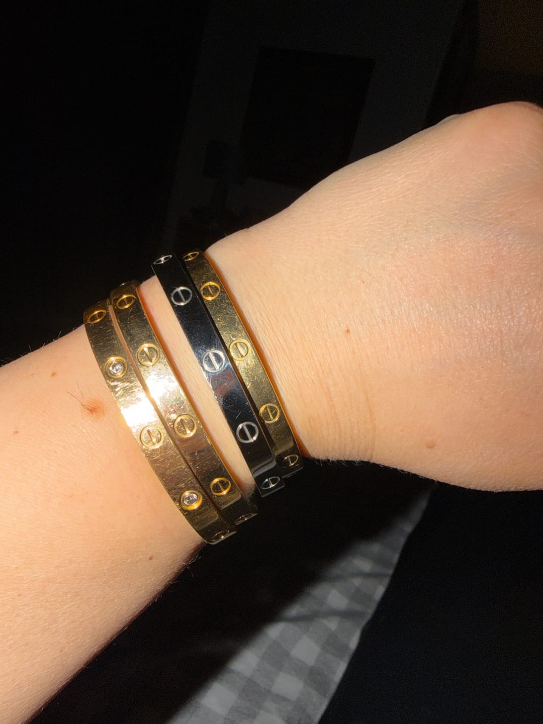 Customer photo review of LOVE BRACELET 6.1MM