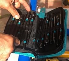 Customer photo review of Libraton 16PCS Magnetic Nut Driver Set, 6" Long Metric & SAE Nut Drivers with PH Bits & Storage Bag