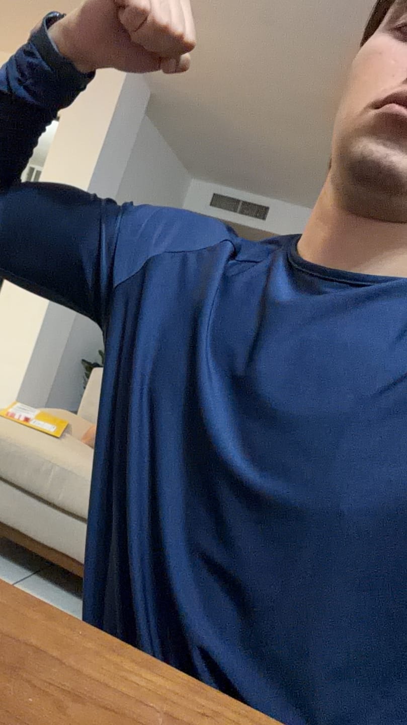Customer photo review of Training Long Sleeve - Navy Blue