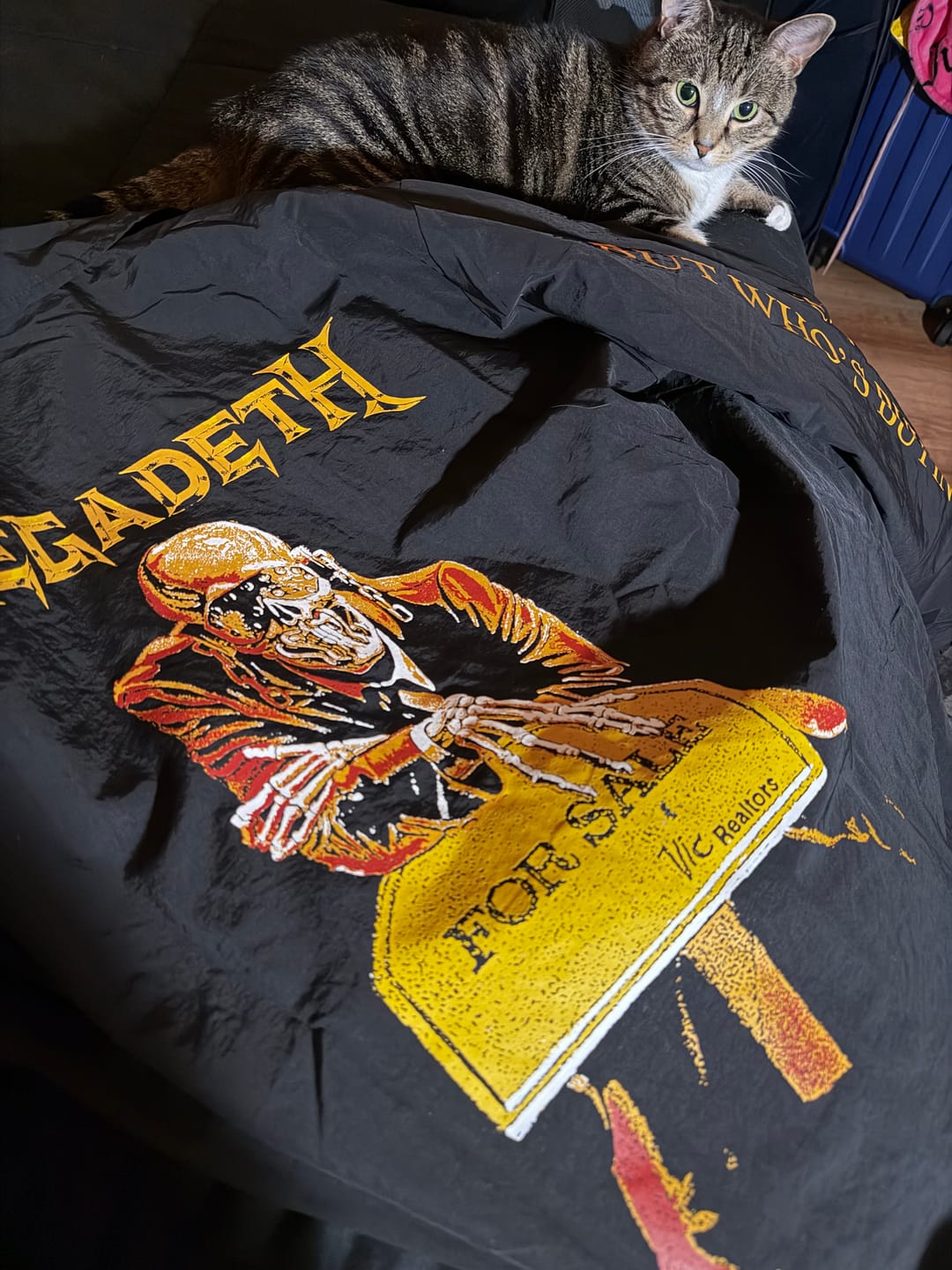 Customer photo review of Megadeth - Peace Sells... But Who’s Buying? - Windbreaker