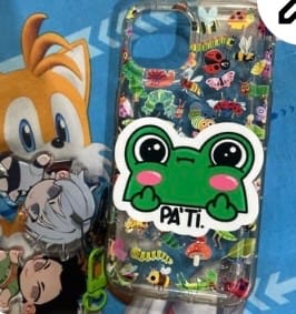 Customer photo review of Pa' ti (Sticker Laminado)