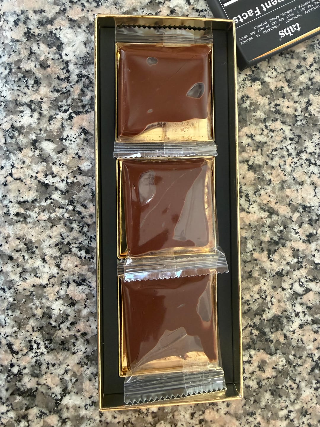 Customer photo review of Play Sex Chocolate