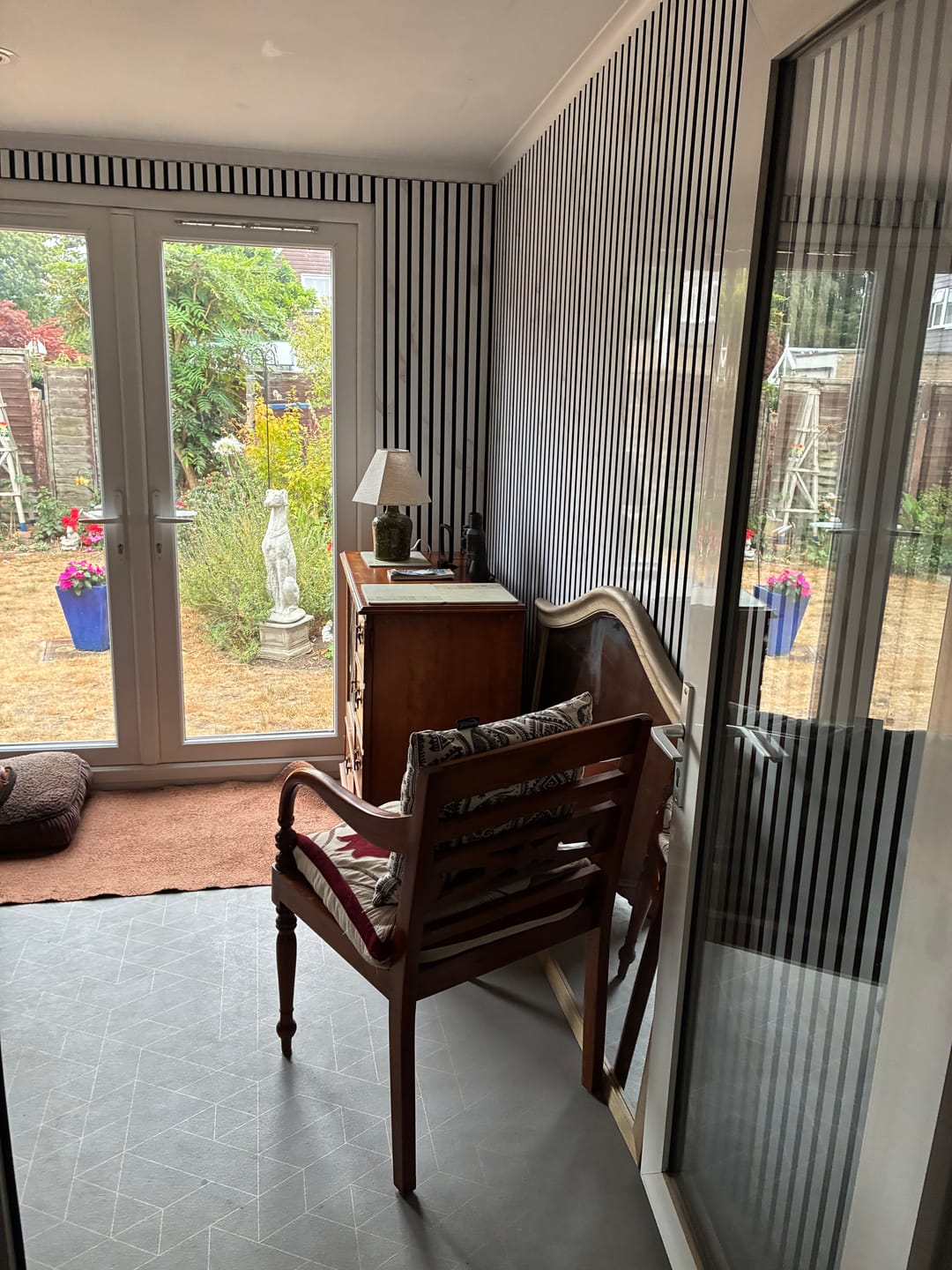Customer photo review of Premium Acoustic Marble Wall Panel (Multiple Colours)