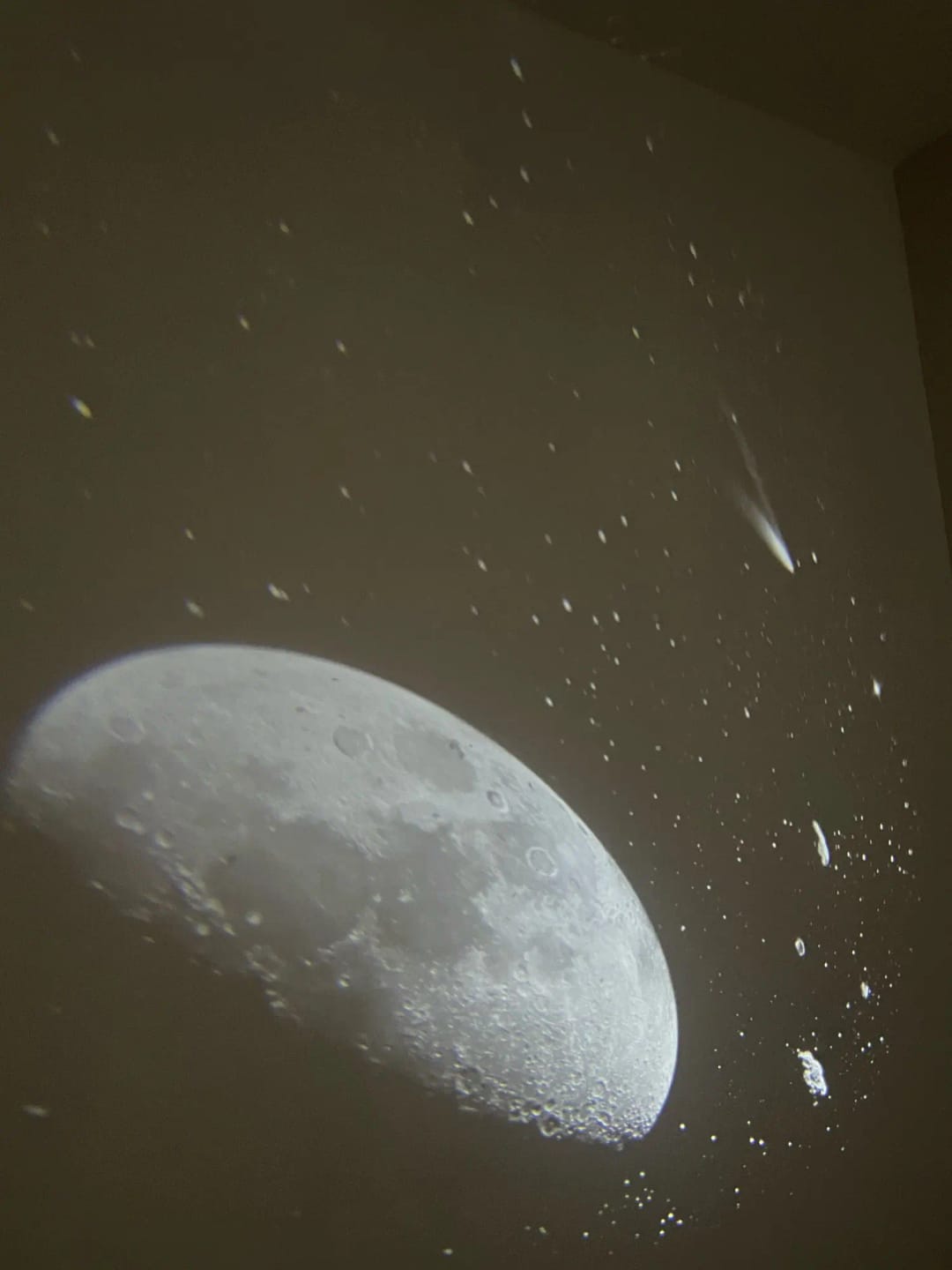 Customer photo review of Starry Sky Galaxy Projector