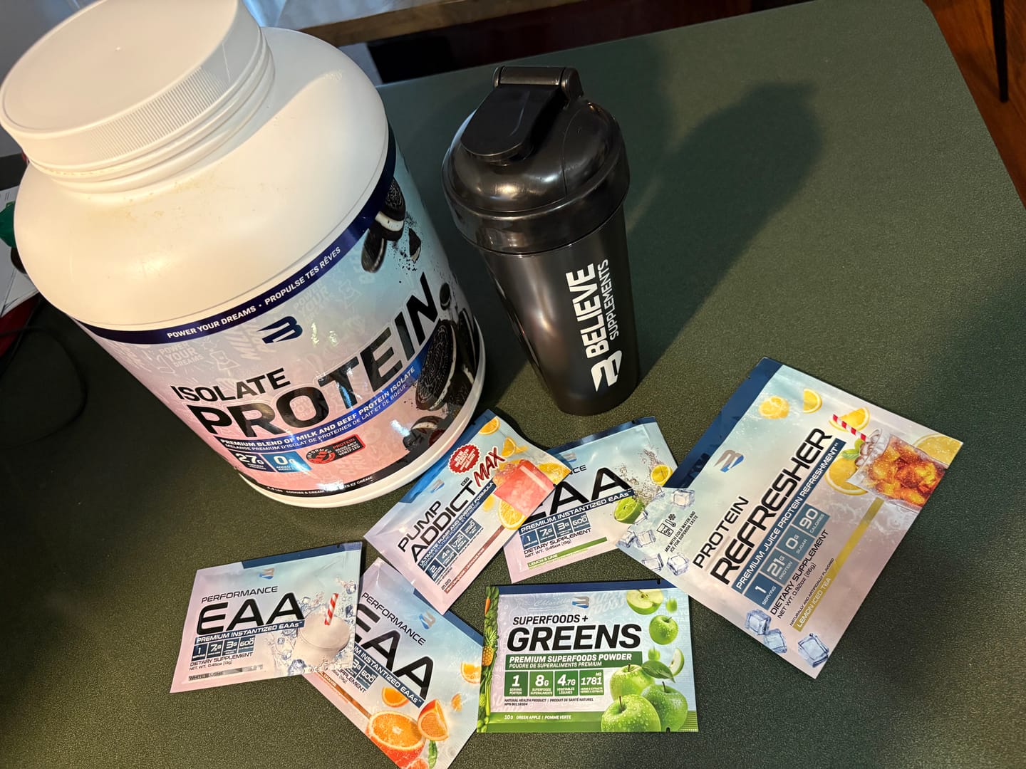 Customer photo review of Isolate Protein