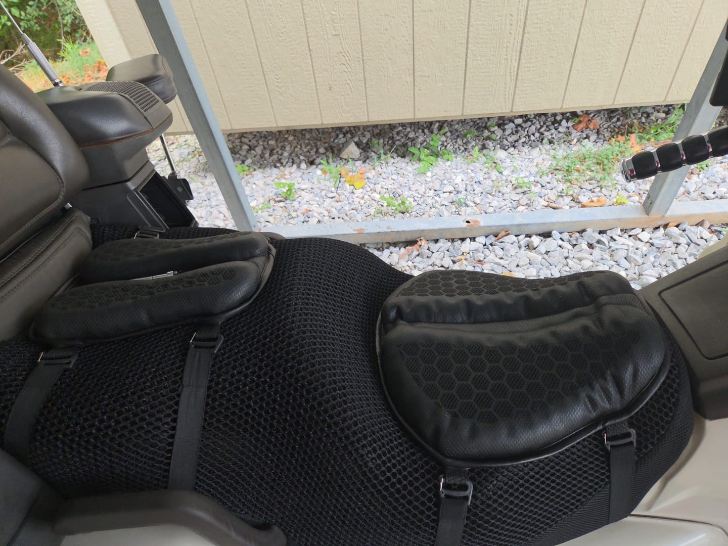 Customer photo review of GRAXON Rider Cushions