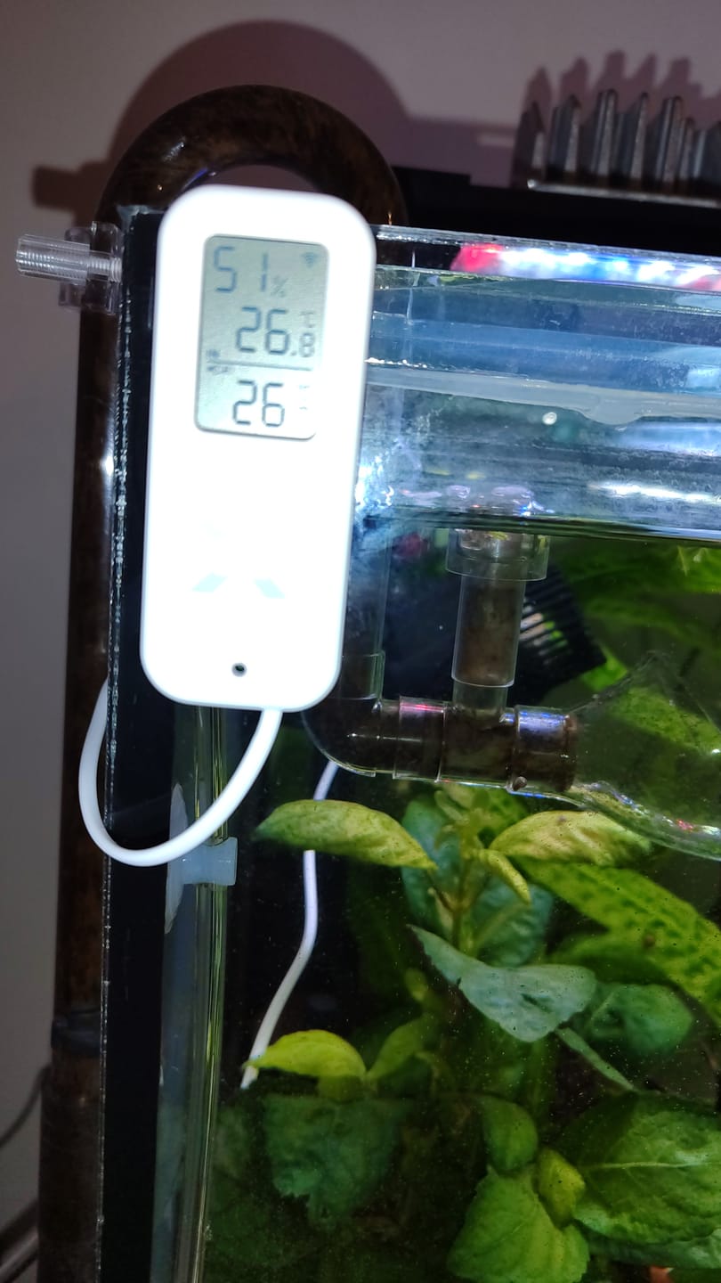 Customer photo review of Dijital Termometre | Akıllı, Su Geçirmez Problu, WiFi, Sıcaklık ve Nem Sensörü (X7509)