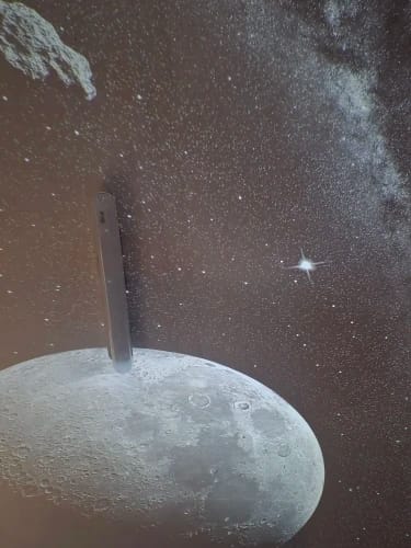 Customer photo review of Starry Sky Galaxy Projector