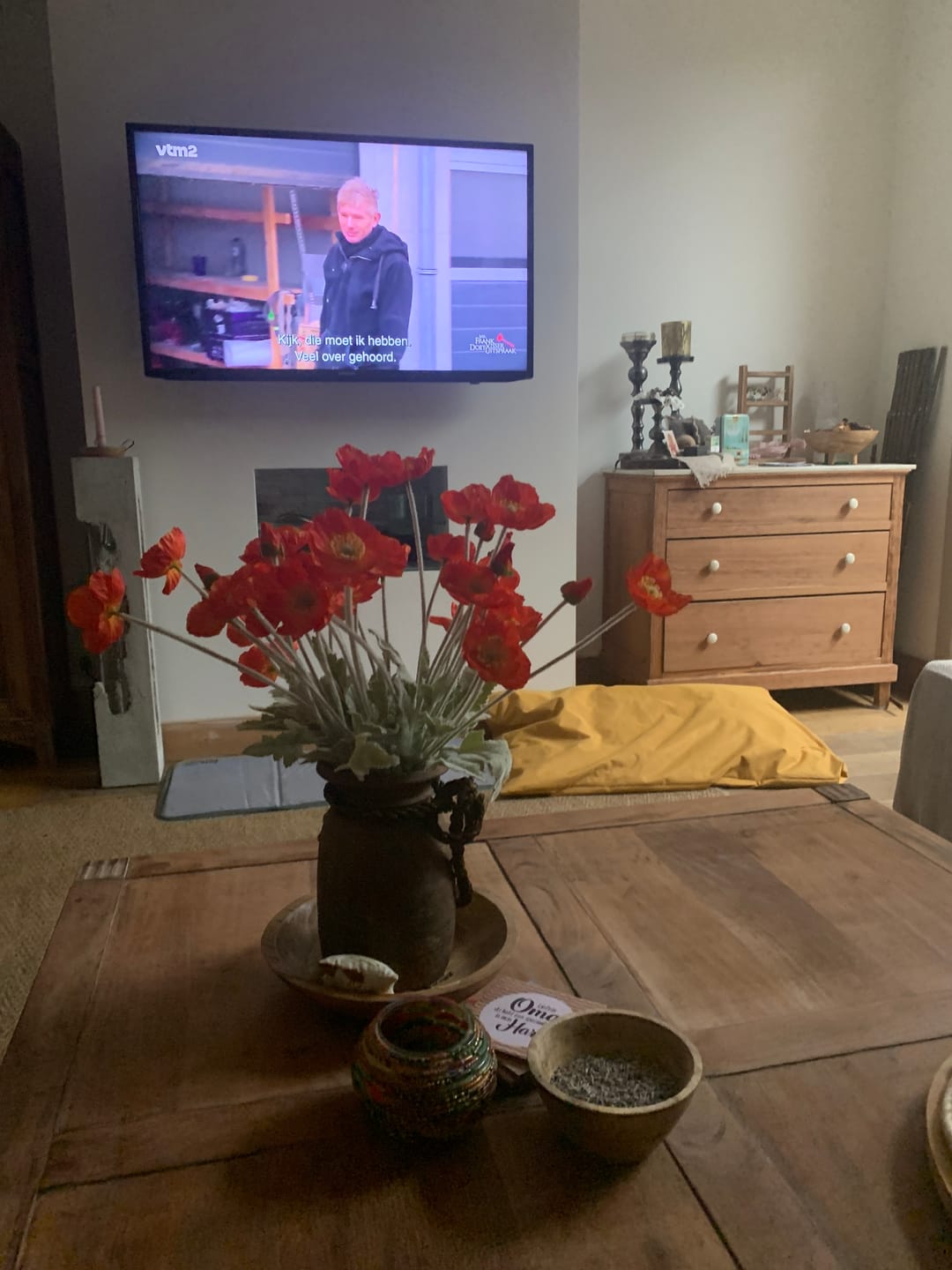 Customer photo review of Zijden Klaprozen - Oranje