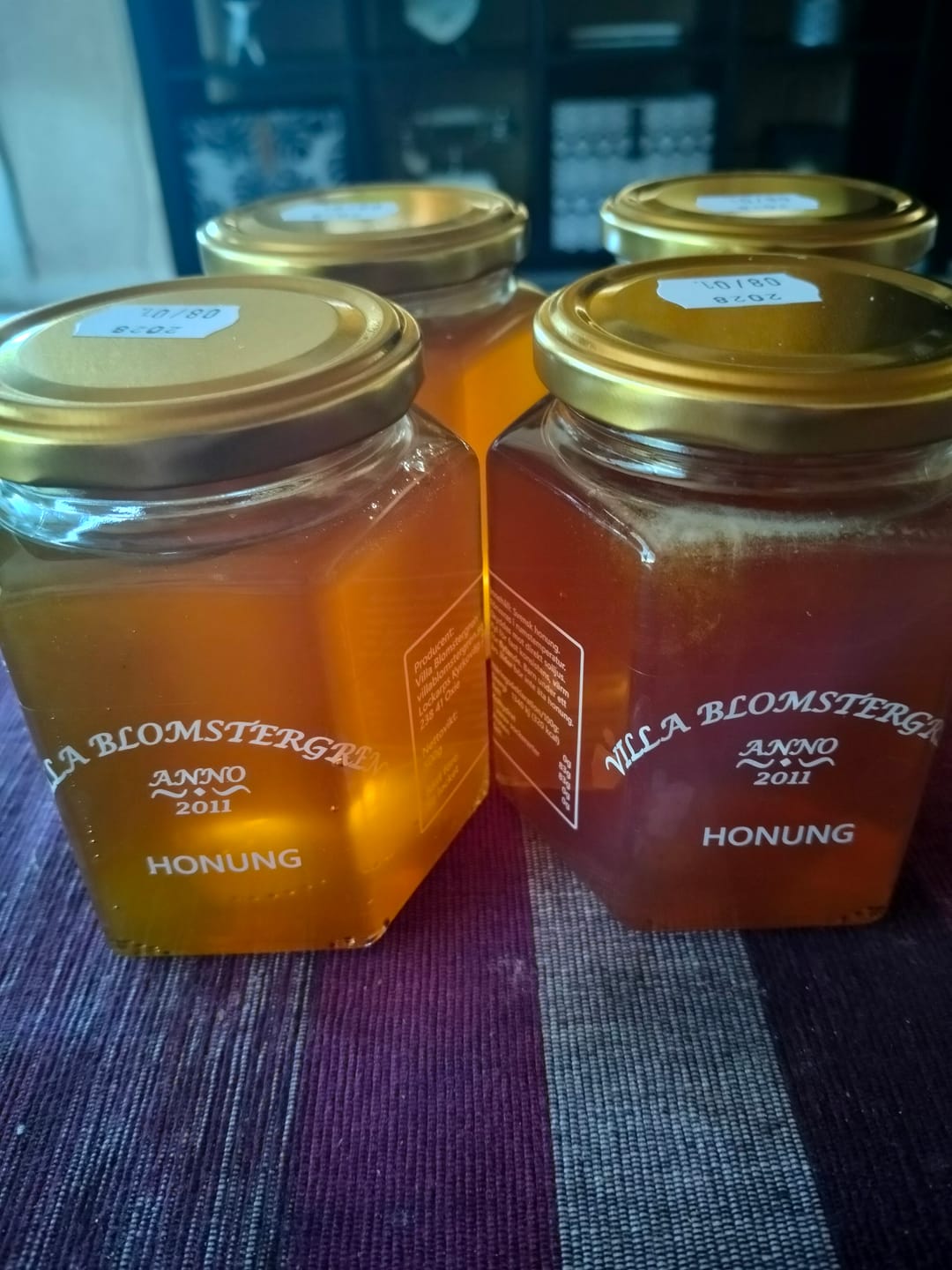Customer photo review of Flytande honung 2 kg (4×500 g) – Svensk RAW honung