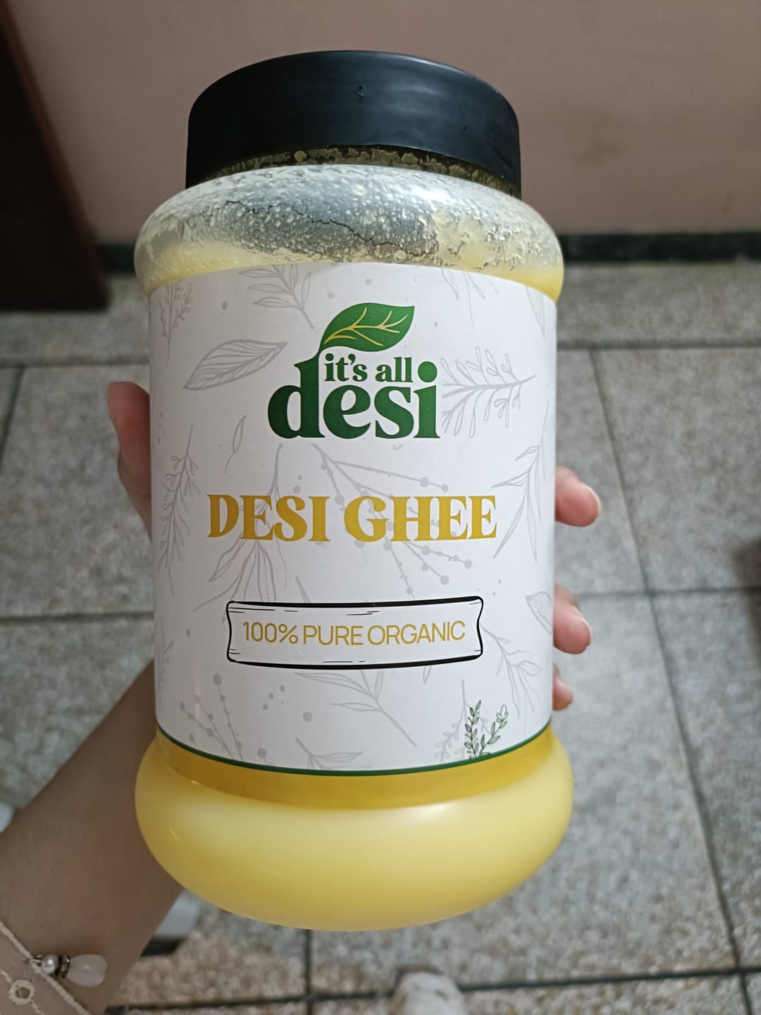 Customer photo review of Desi Ghee (دیسی گھی)