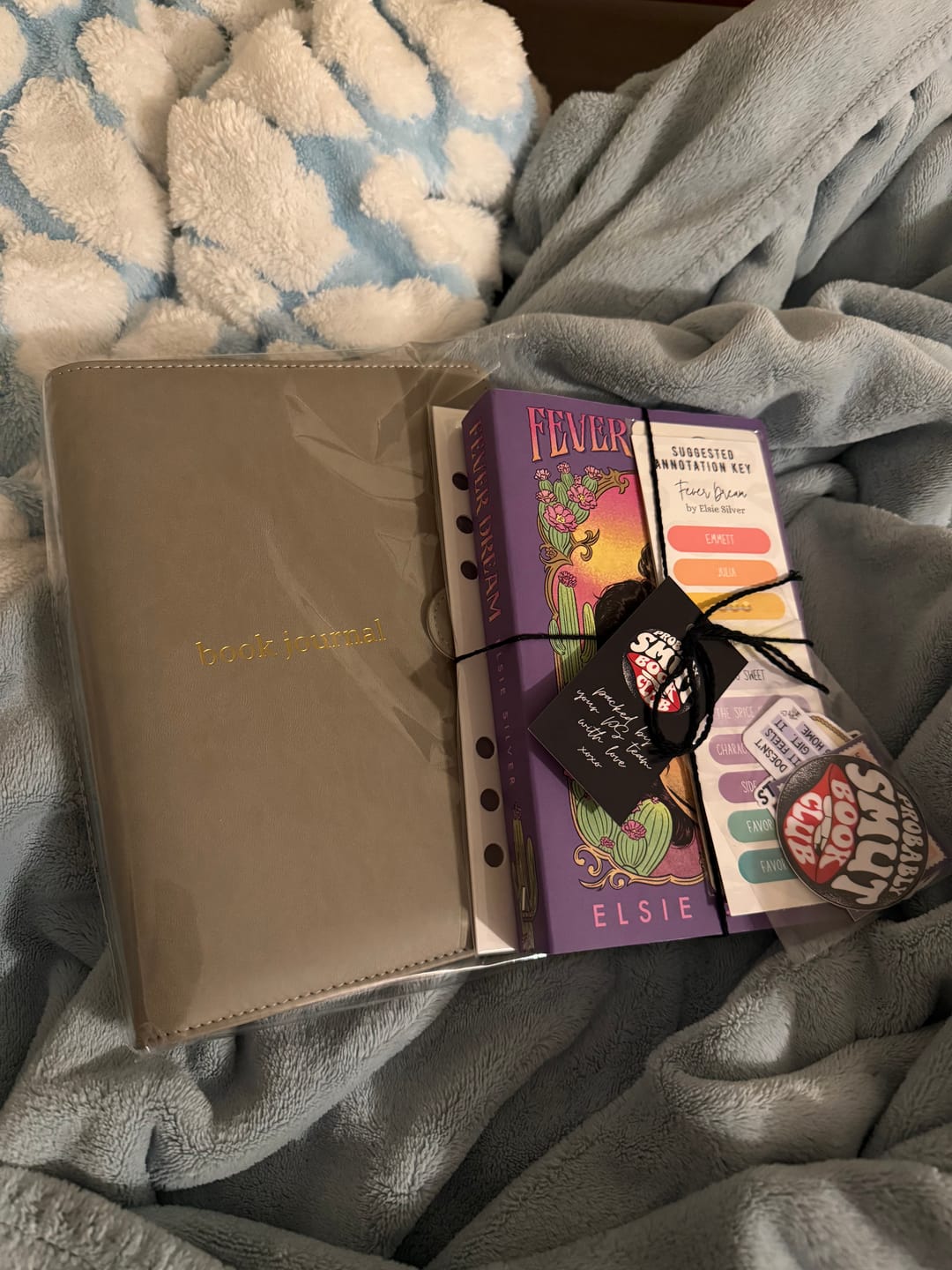 Customer photo review of good girl book club subscription