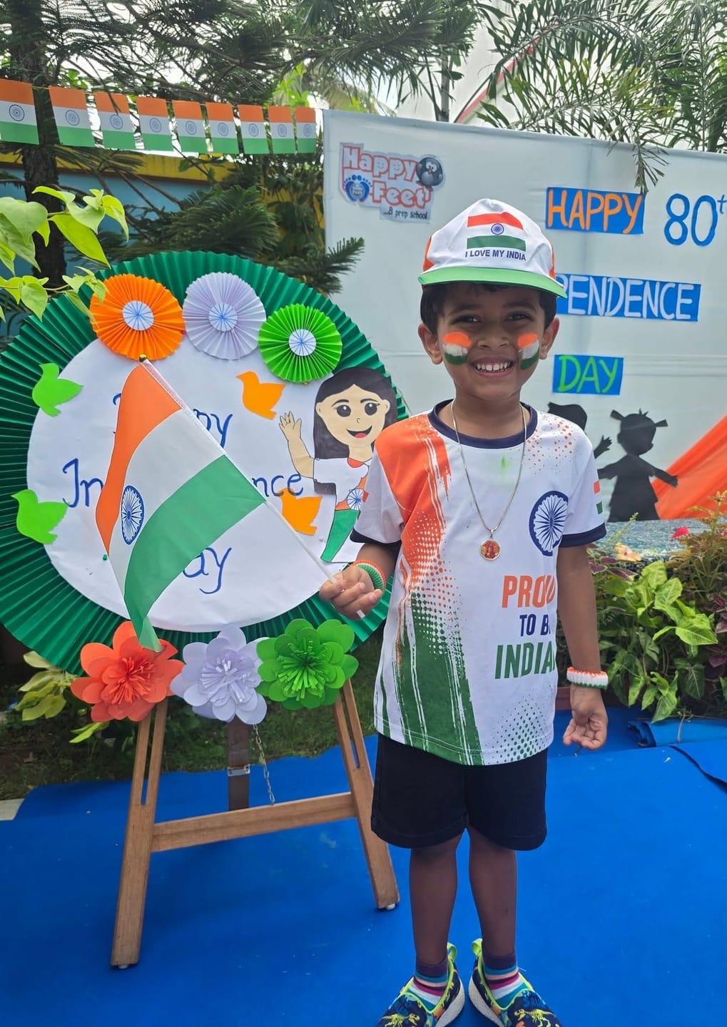 Customer photo review of Personalized Independence Day Jersey for Boys & Girls