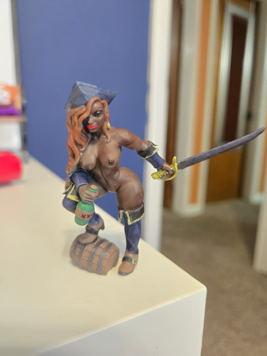 Customer photo review of Arabella Crowe, Pirate Pinup
