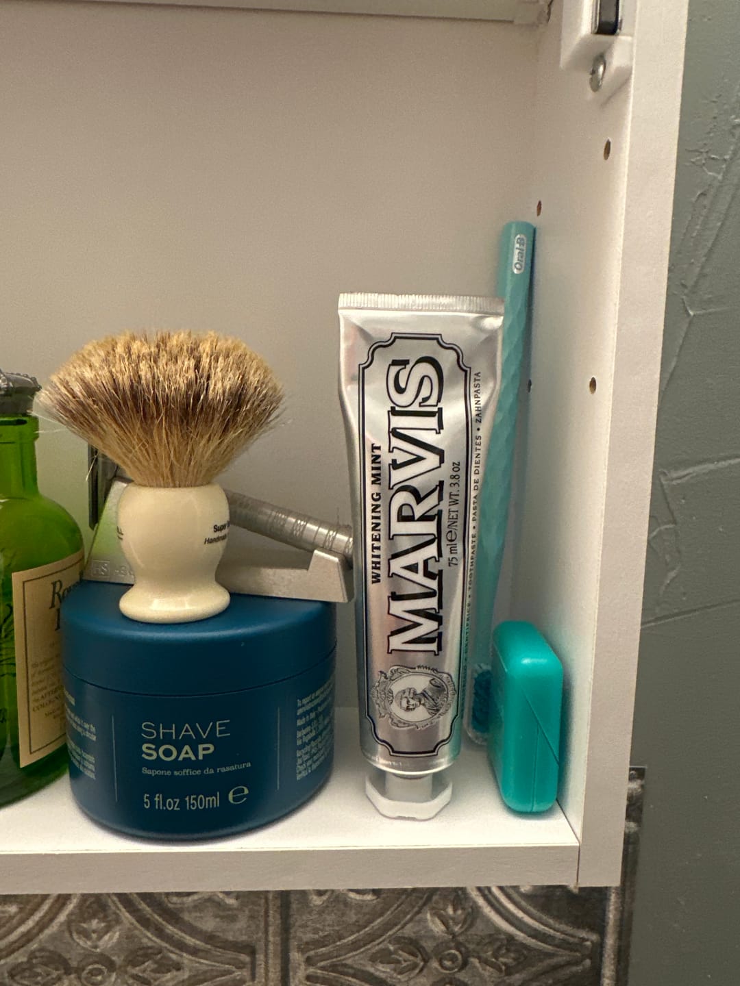 Customer photo review of Marvis Whitening Mint Toothpaste