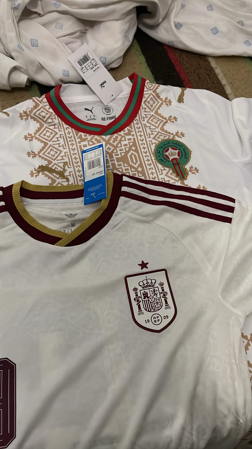 Customer photo review of Morocco 2026 Away Jersey