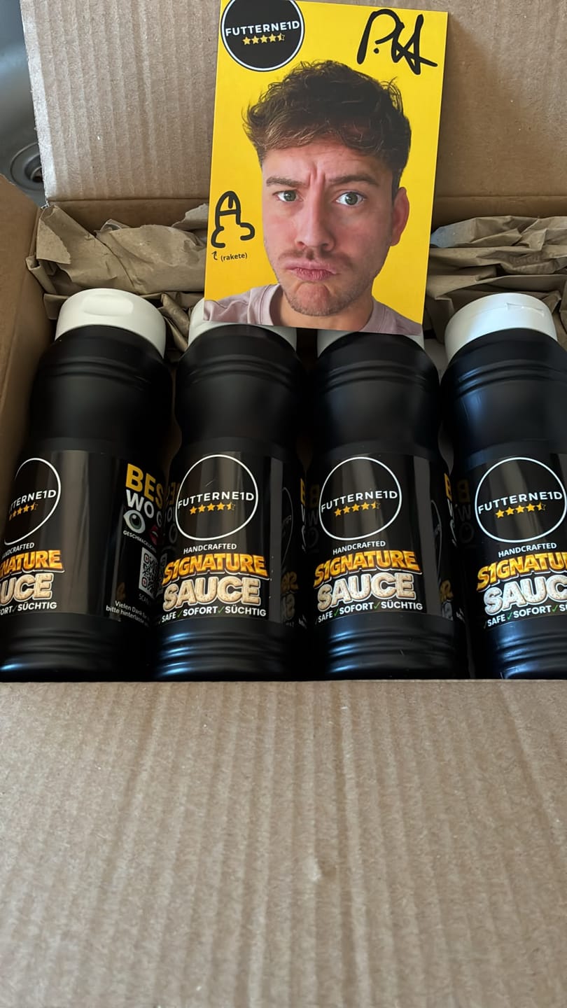 Customer photo review of S1GNATURE Burger Sauce 500ml