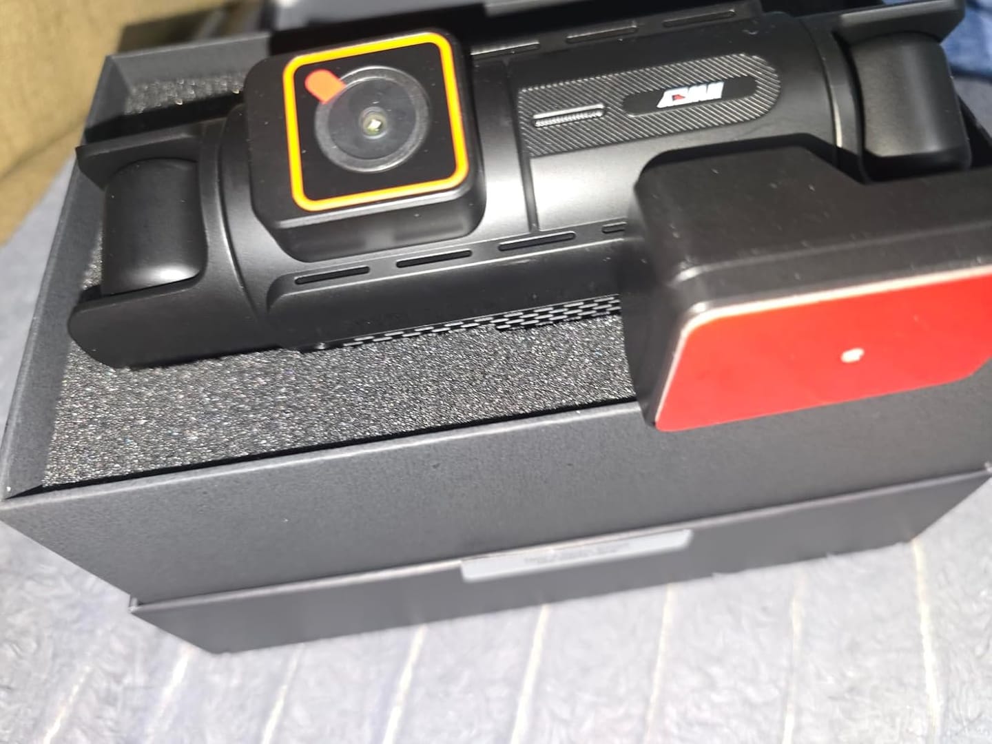 Customer photo review of BOLTHUT™ 4-Channel Dash Cam — 360° Front, Rear & Cabin, Night Vision