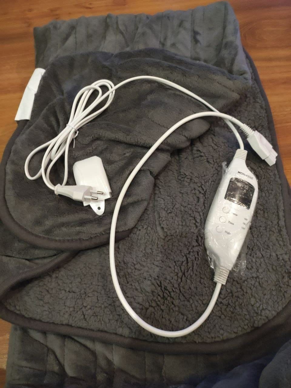 Customer photo review of Manta térmica eléctrica