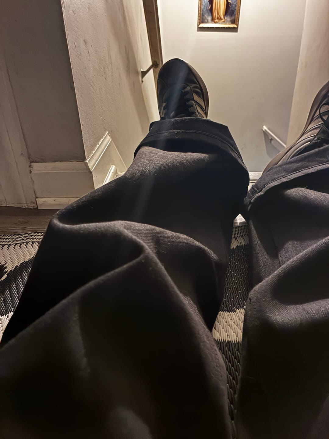 Customer photo review of Black Selvedge Denim