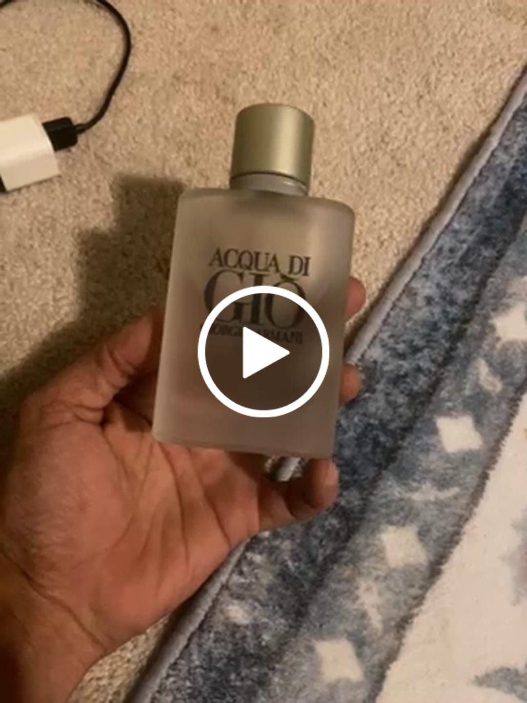 Customer video review of Giorgio Armani Acqua Di Gio Eau de Toilette 3.4 oz Tester for Men