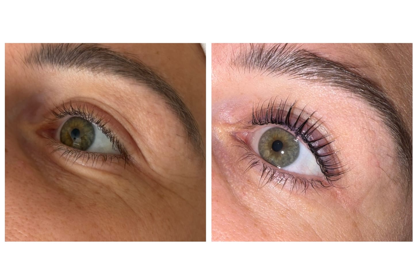 Customer photo review of Pure Care Lash & Brow Lift Pack