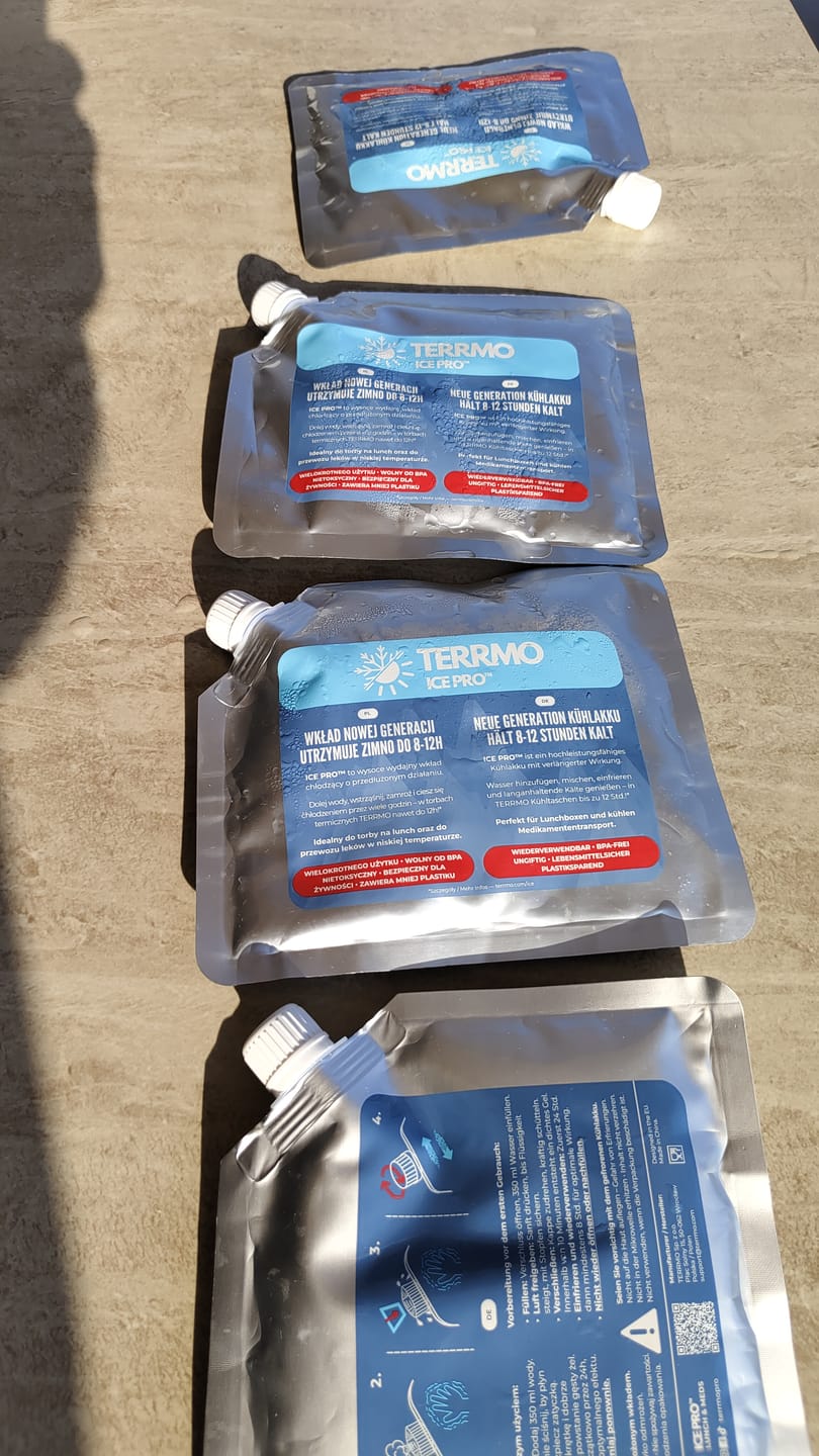 Customer photo review of ICE PRO™ – Long-Lasting Gel Ice Packs for Coolers & Lunch Boxes