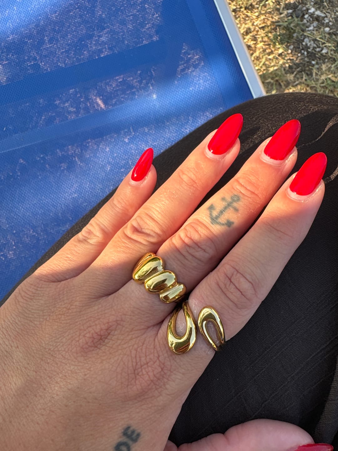 Customer photo review of Anello Intreccio