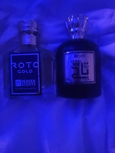 Customer photo review of Taj Perfume & Roto Perfume Bundle