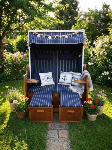 Customer photo review of NordSeele™ Strandkorb Sylt