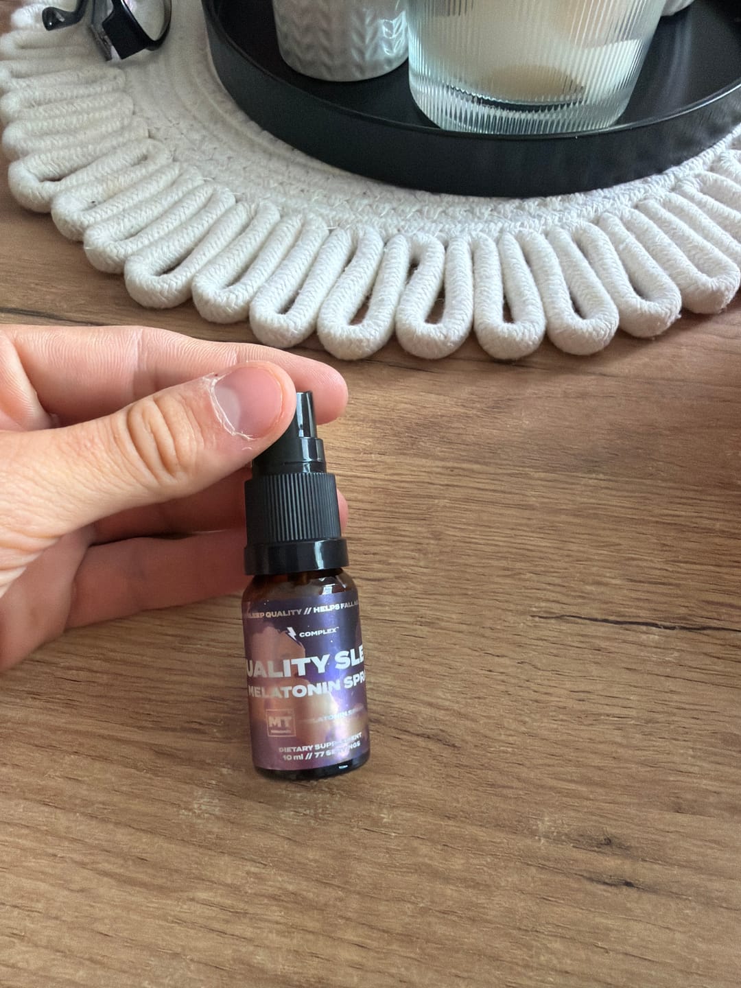 Customer photo review of Melatonin Spray