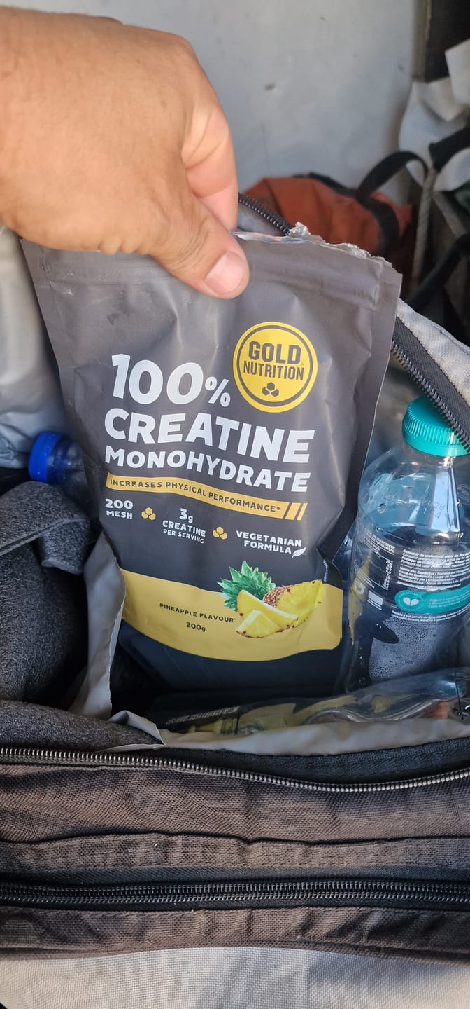 Customer photo review of 100% Creatine Monohydrate