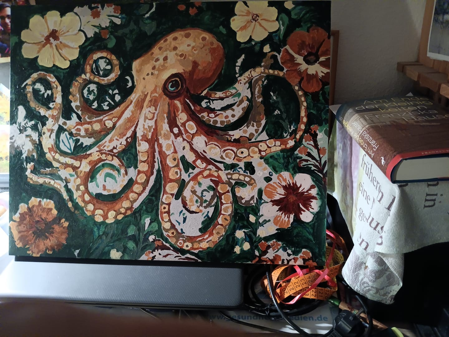 Customer photo review of Malen nach Zahlen - Oktopus