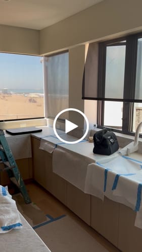 Customer video review of SmartWings Motorized Light Filtering Solar Shades 1%/3%/5% Openness Aventus
