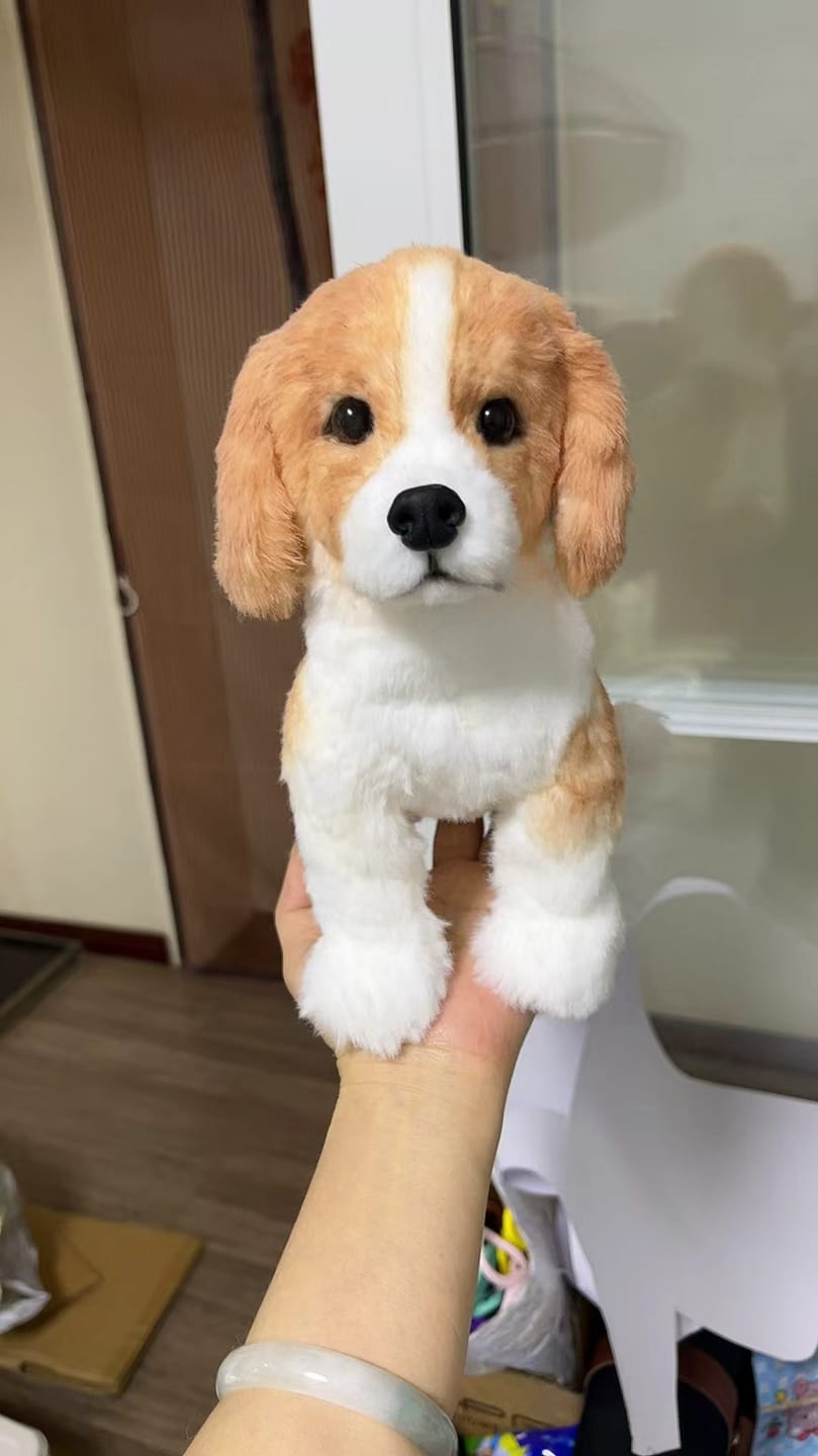 Customer photo review of Customized realistic pet plush toys