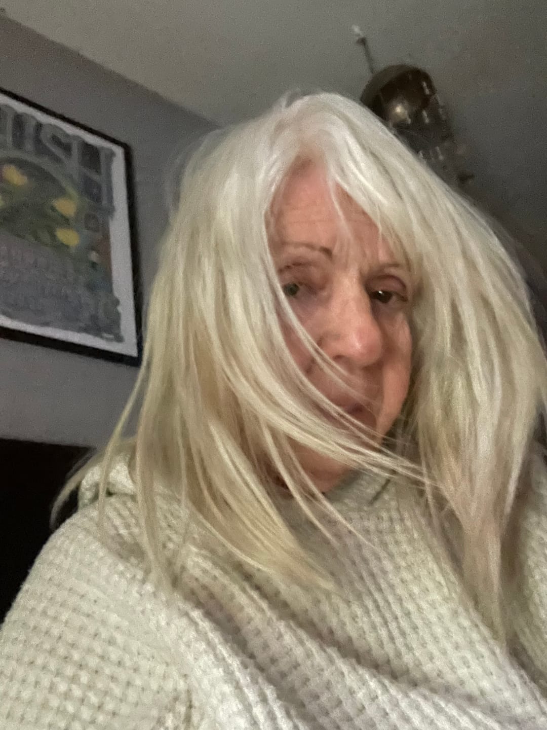 Customer photo review of Purple Shampoo Bar with Biotin – Blonde & Gray | VIORI