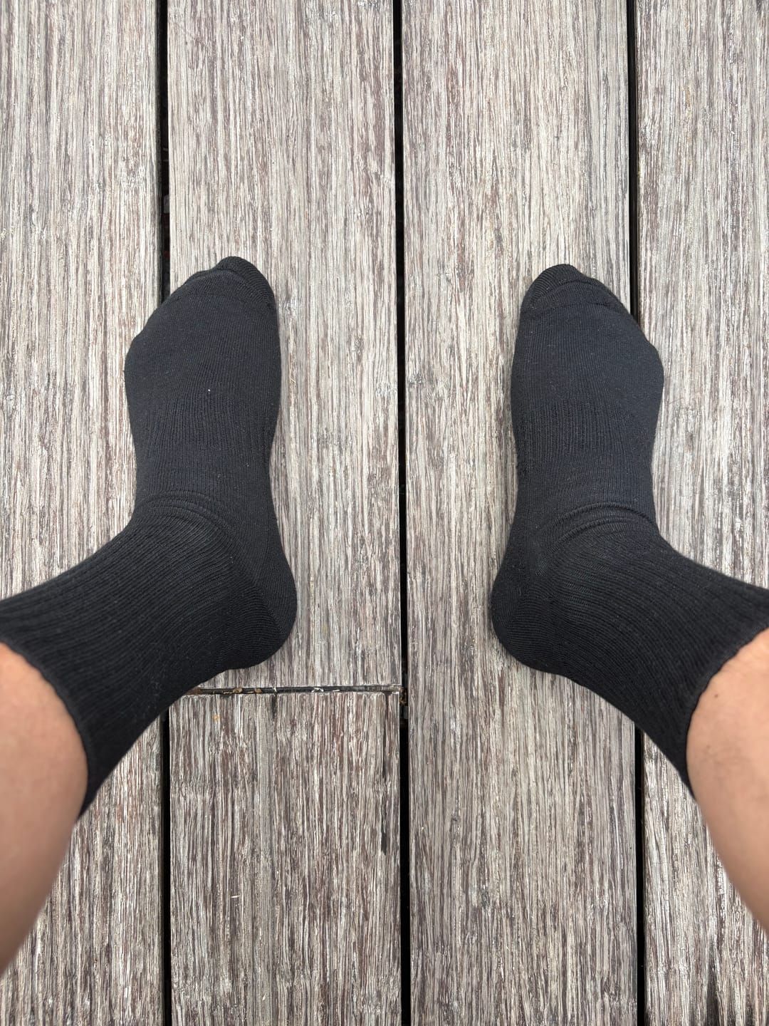 Customer photo review of Signature Crew Sock