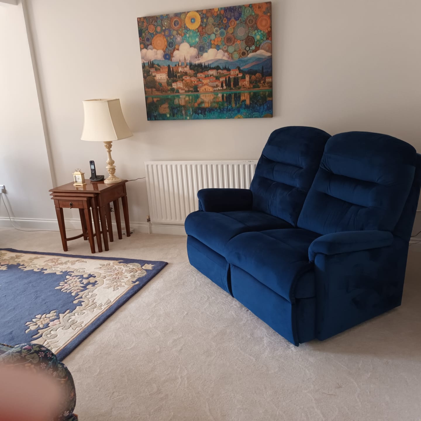 Customer photo review of Lake Garda Nouveau Canvas Print