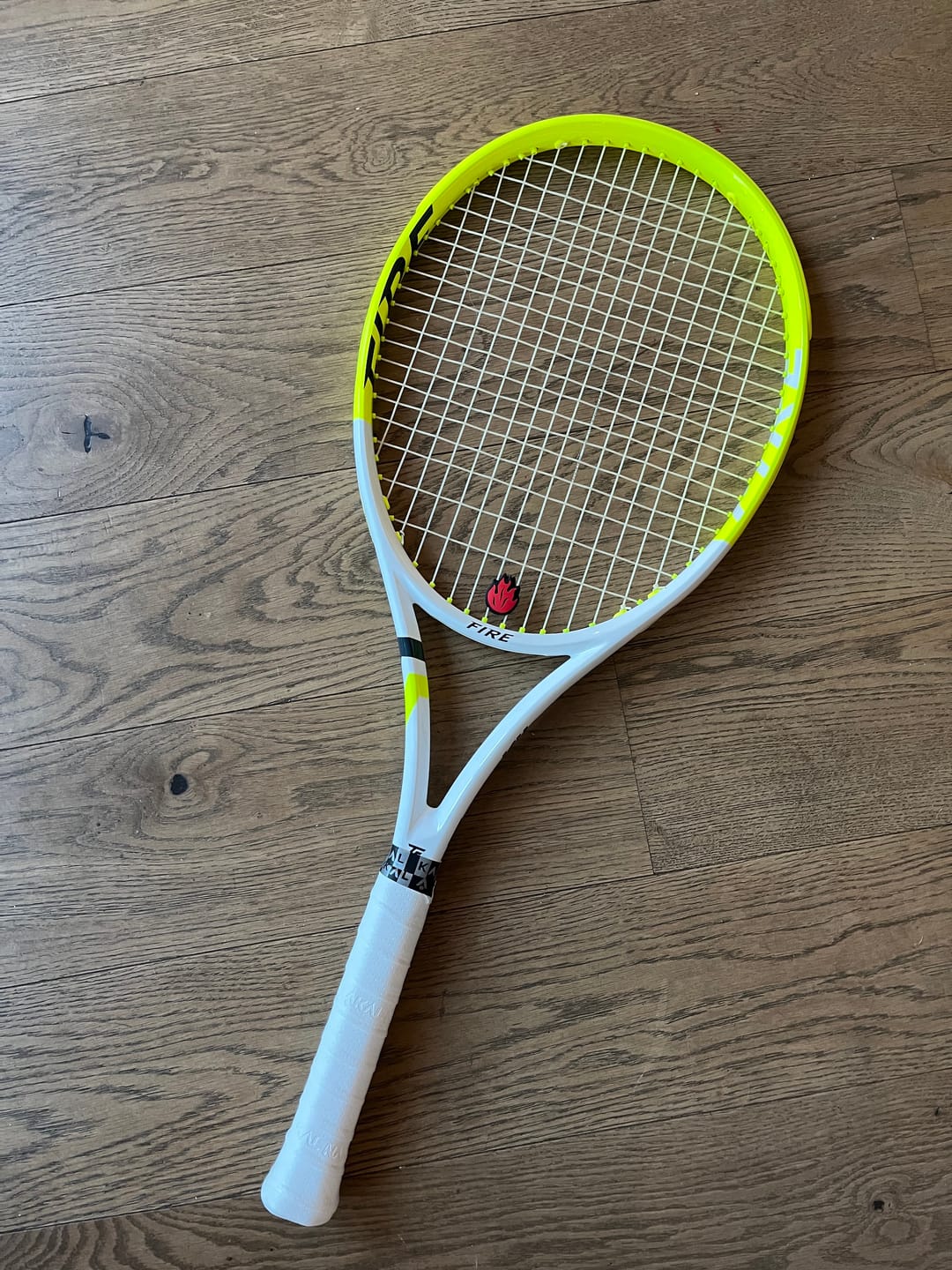 Customer photo review of RAQUETTE TECNIFIBRE T-FIRE 255 (255 GR)