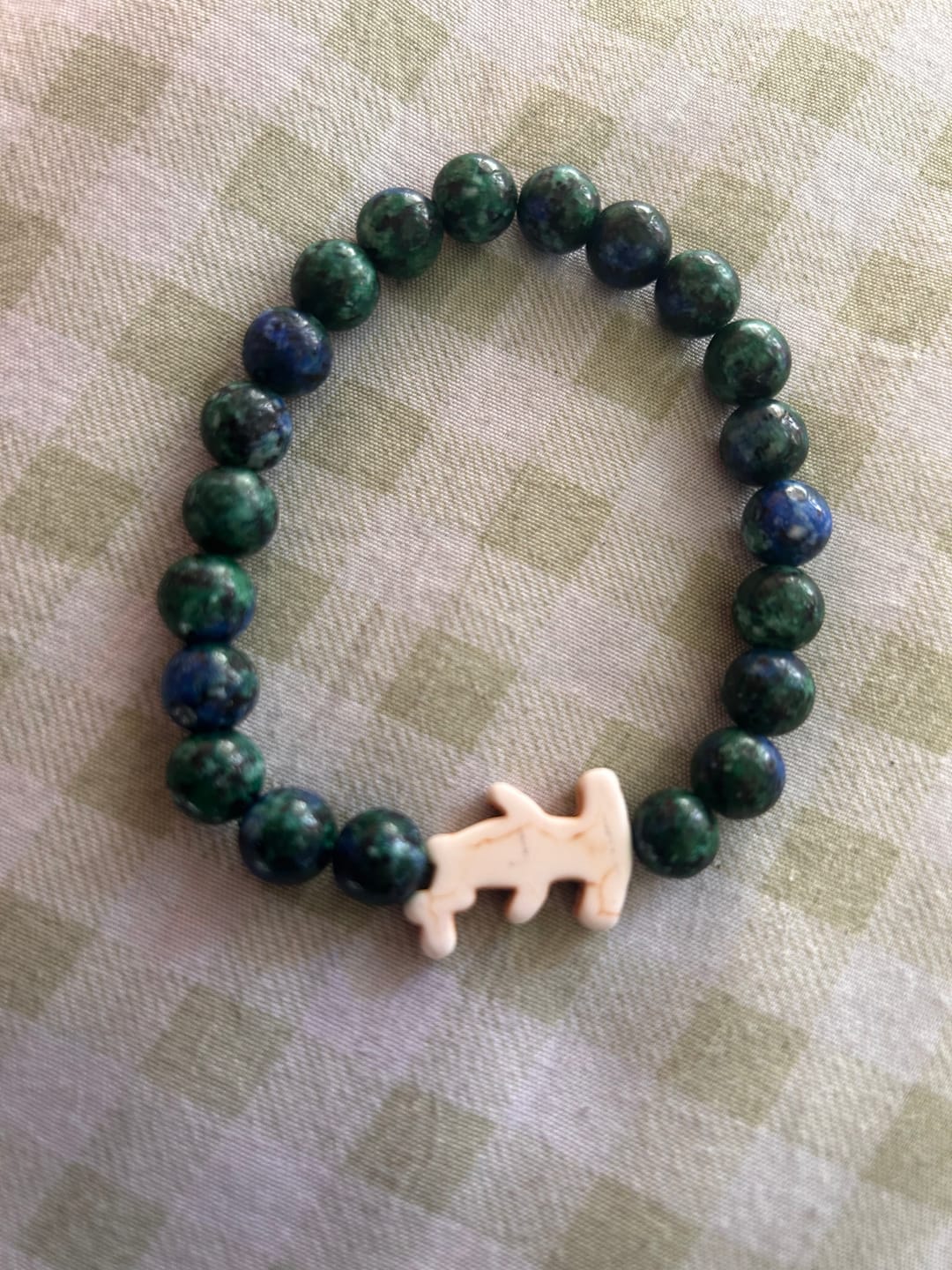Customer photo review of The Shark Week Bracelet