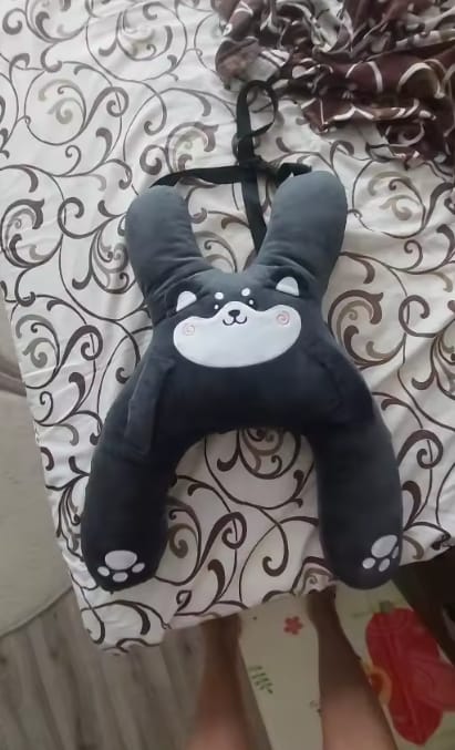 Customer photo review of Almohada de viaje