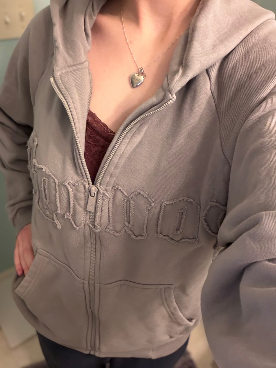 Customer photo review of W532 After Dark Hoodie