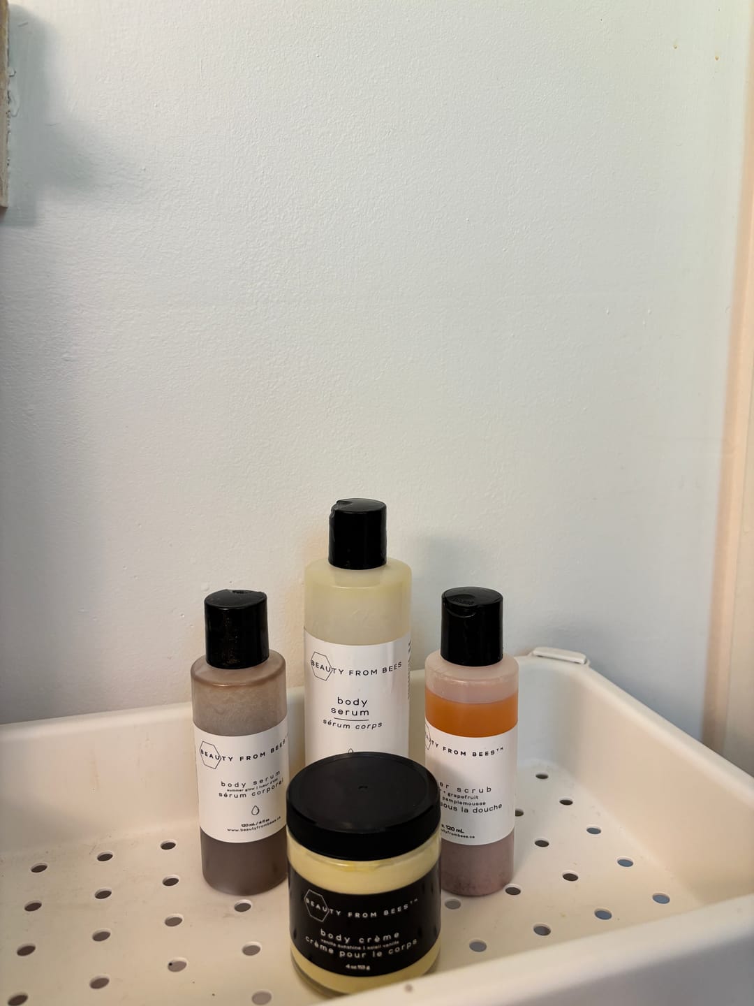 Customer photo review of Shower Scrub