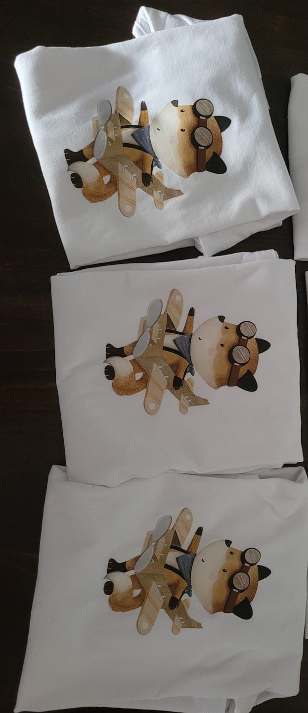 Customer photo review of Bügelbild Skyfox Fuchs